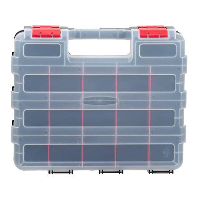 

Органайзер двосторонній 12.5 ", 2 в 1, 320 * 270 * 80мм INTERTOOL BX-4022