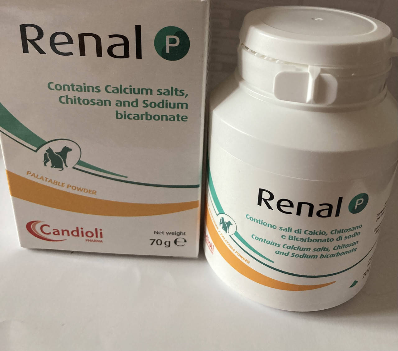 

Порошок "Renal P" (Ренал Р) при нирковій недостатності для котів та собак, 70гр