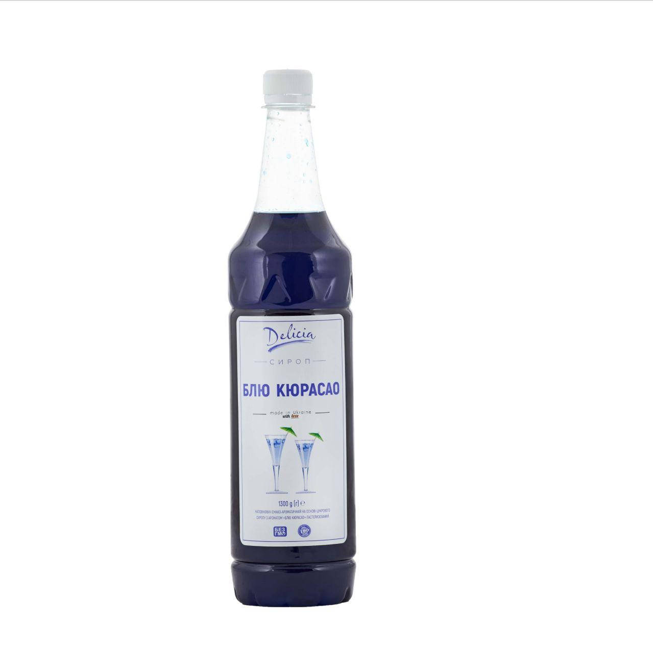 

Сироп Блю Кюросао Delicia 1300 г