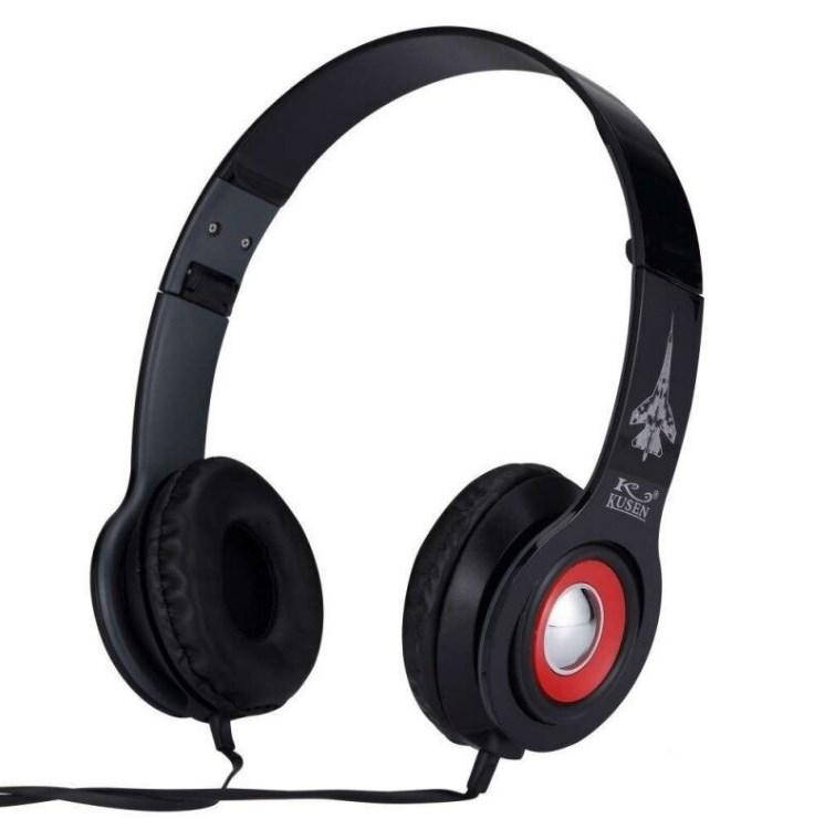 

Наушники накладные проводные Kusen KS-611, черные, Черный