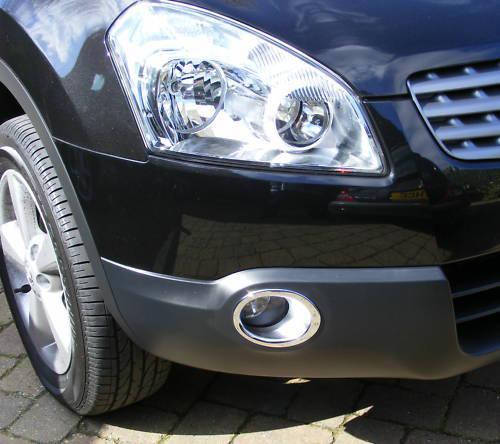 

Накладки на противотуманки Nissan Qashqai 2007-2010
