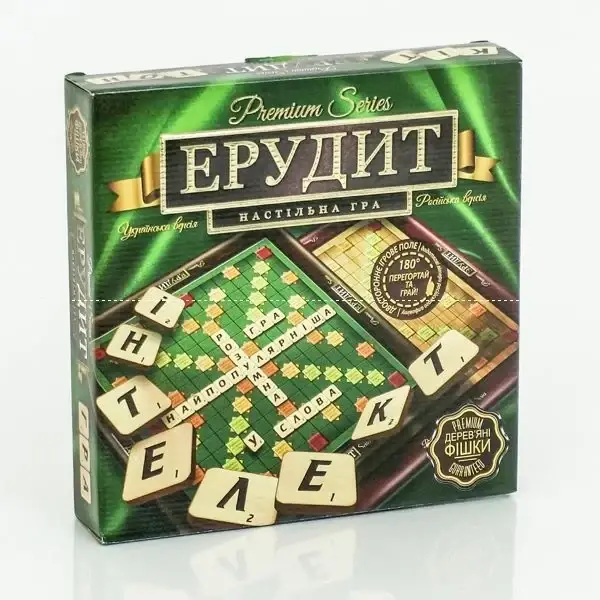 

Гр Игра наст. бол. "Эрудит PREMIUM" G-ER-U-01 укр./рус. (5) "ДАНКО ТОЙС"