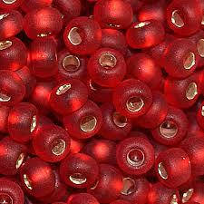 

178-10/0-97070 Бісер Чехія (блискучий матовий, червоний)