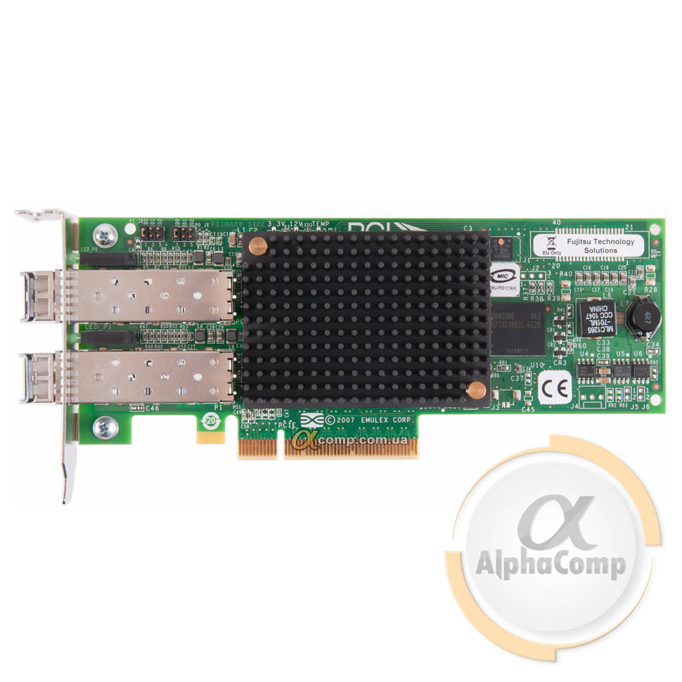 

Адаптер PCI-e Emulex LPE12002 • Dual Port 8Gb Fibre Channel HBA б/у
