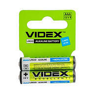

БАТАРЕЙКИ VIDEX ALKALINE AAА LR03 1.5V 60ШТ SHRINK CARD