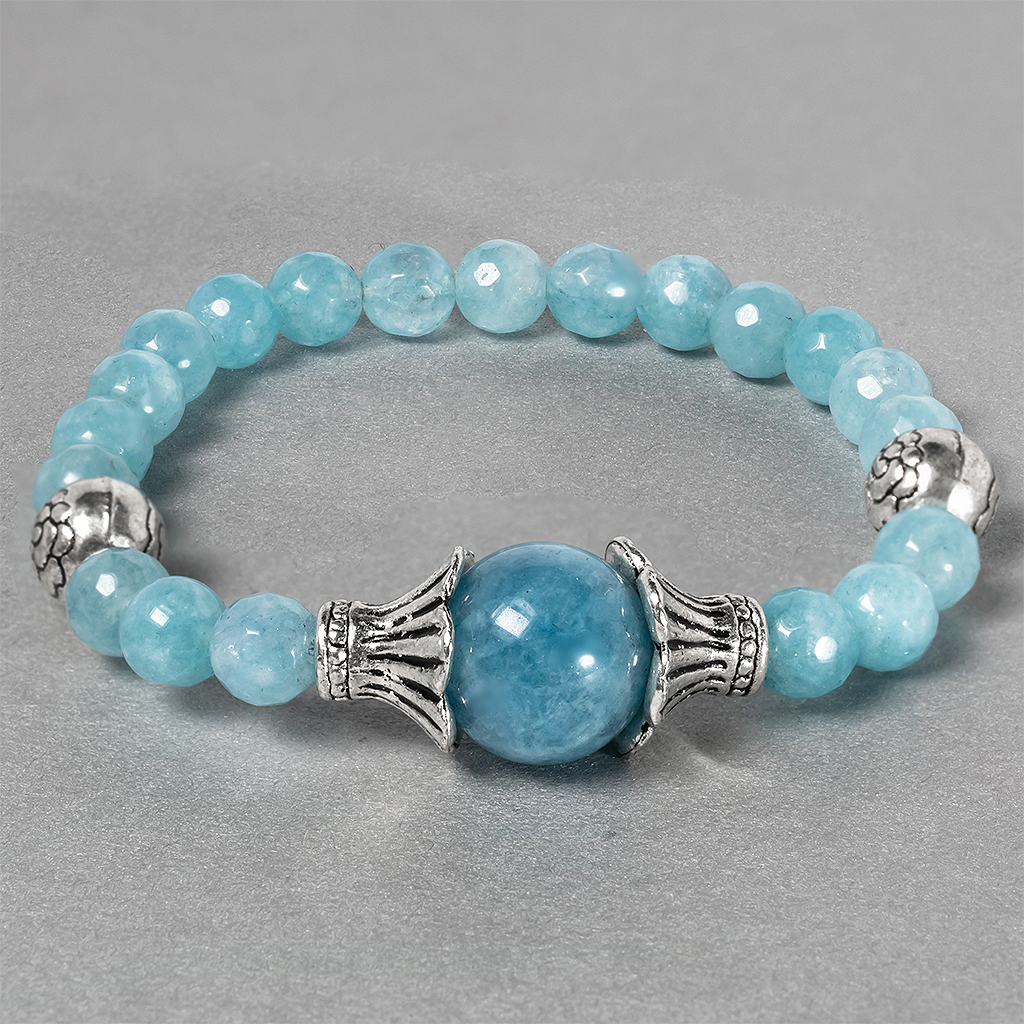 

Аквамарин, браслет, 128БРА