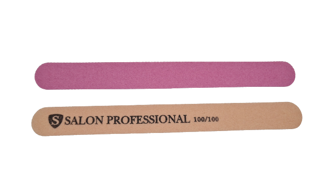 

Пилочка минеральная для маникюра 100/100 блок Salon Professional