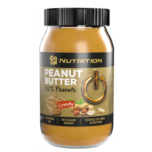 

Go On! Peanut вutter crunchy 100% 900g (стекло)