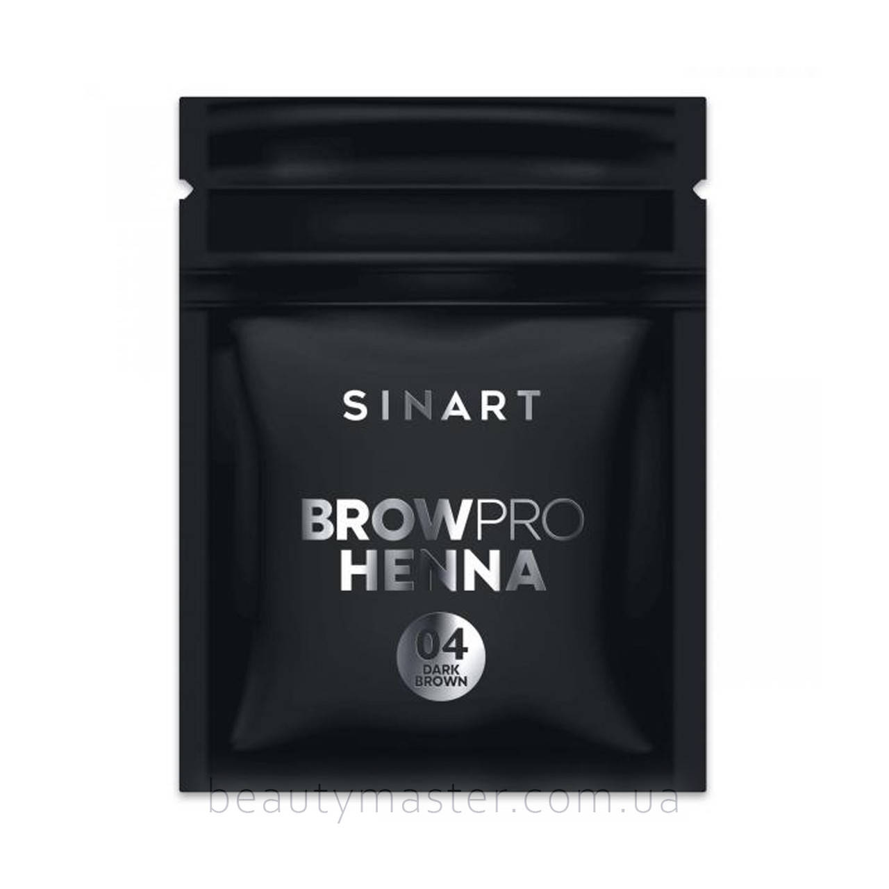

Sinart Хна для бровей Browpro henna 04 dark brown sachet 1.5g
