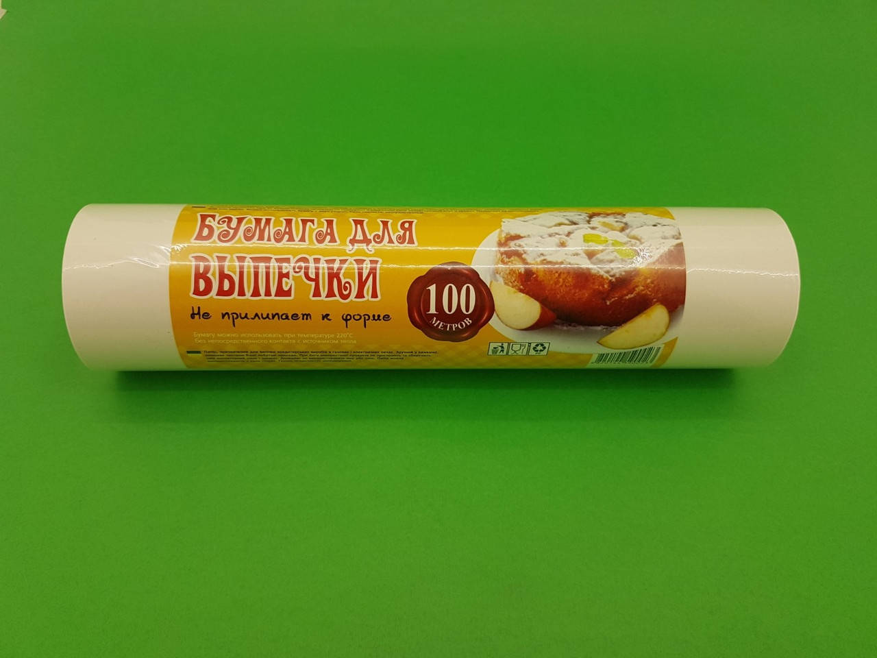 

Бумага для выпечки (100м30см) (Х)(Неполный метраж!) (белая) (1 рул), Белый