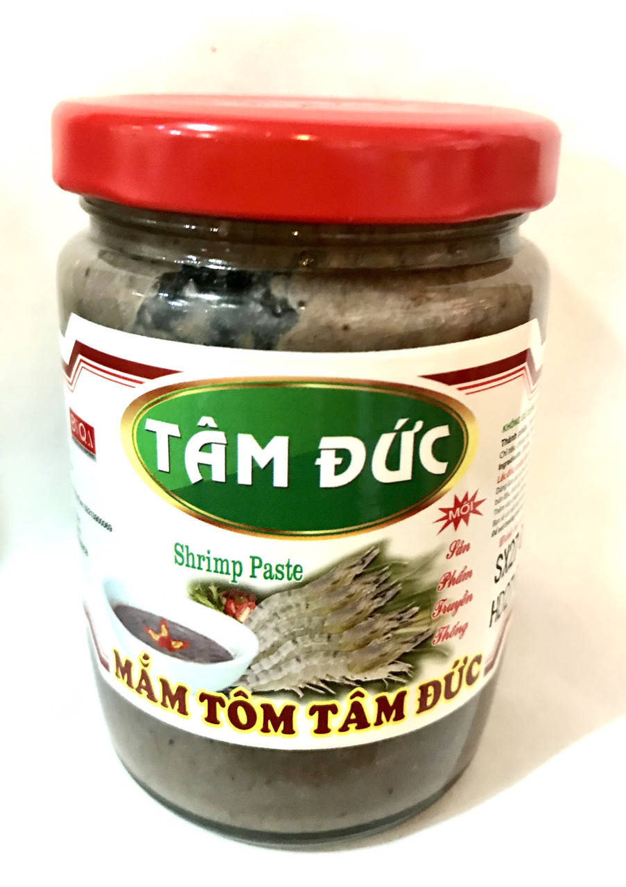 

Креветочная паста ферментированная Hon Me Co Mam Tom Hau Loc 200грамм (Вьетнам)
