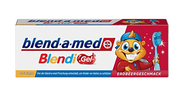 

Зубная паста для детей от 0 до 6 лет Blend-a-med Клубника 50 мл (8001841033082)