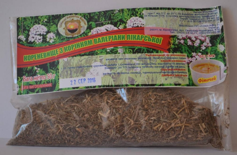 

Валериана лекарственная (корень) 50г