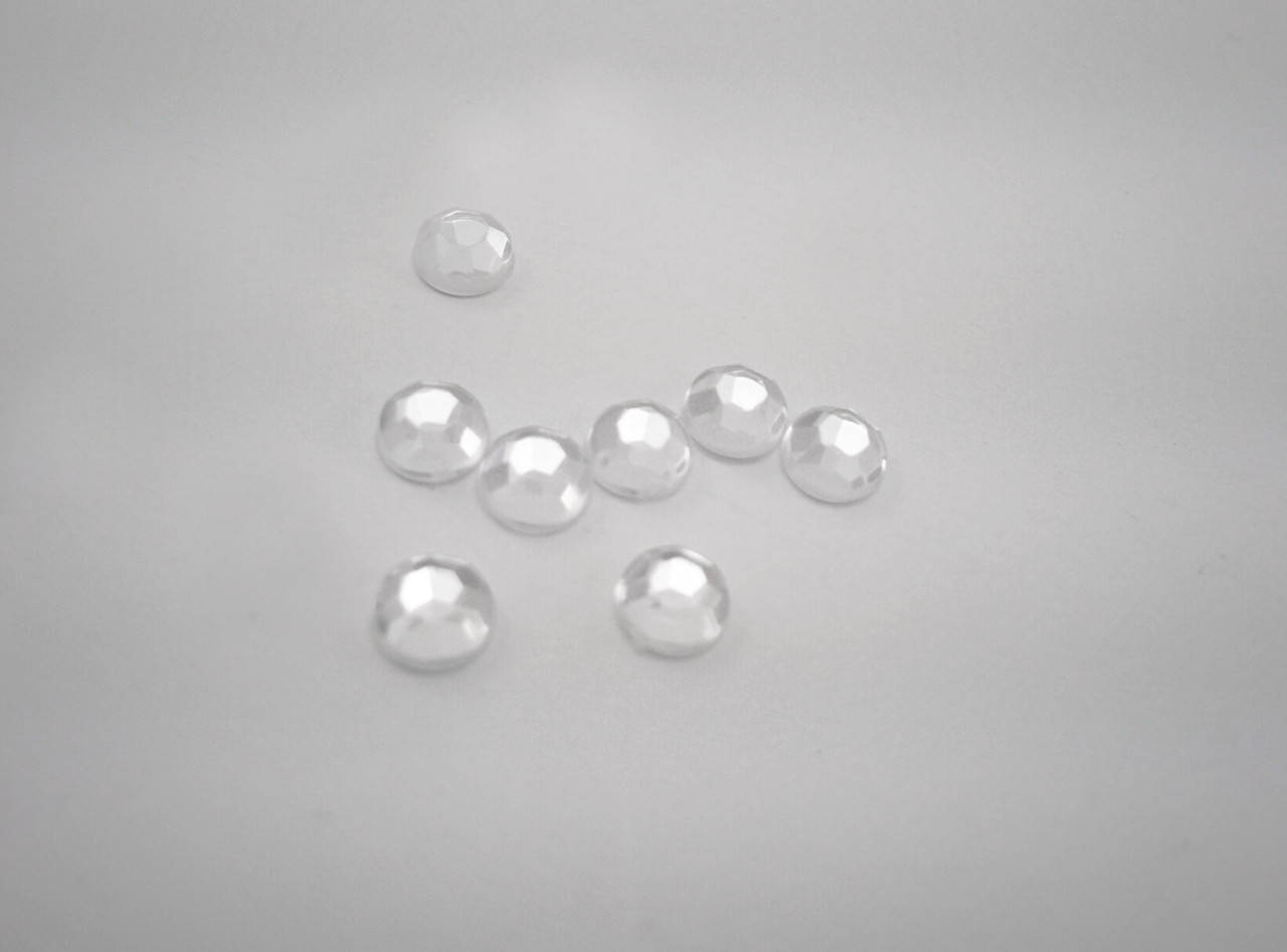 

Стразы круглые выпуклые прозрачные 5 мм (Плоские)