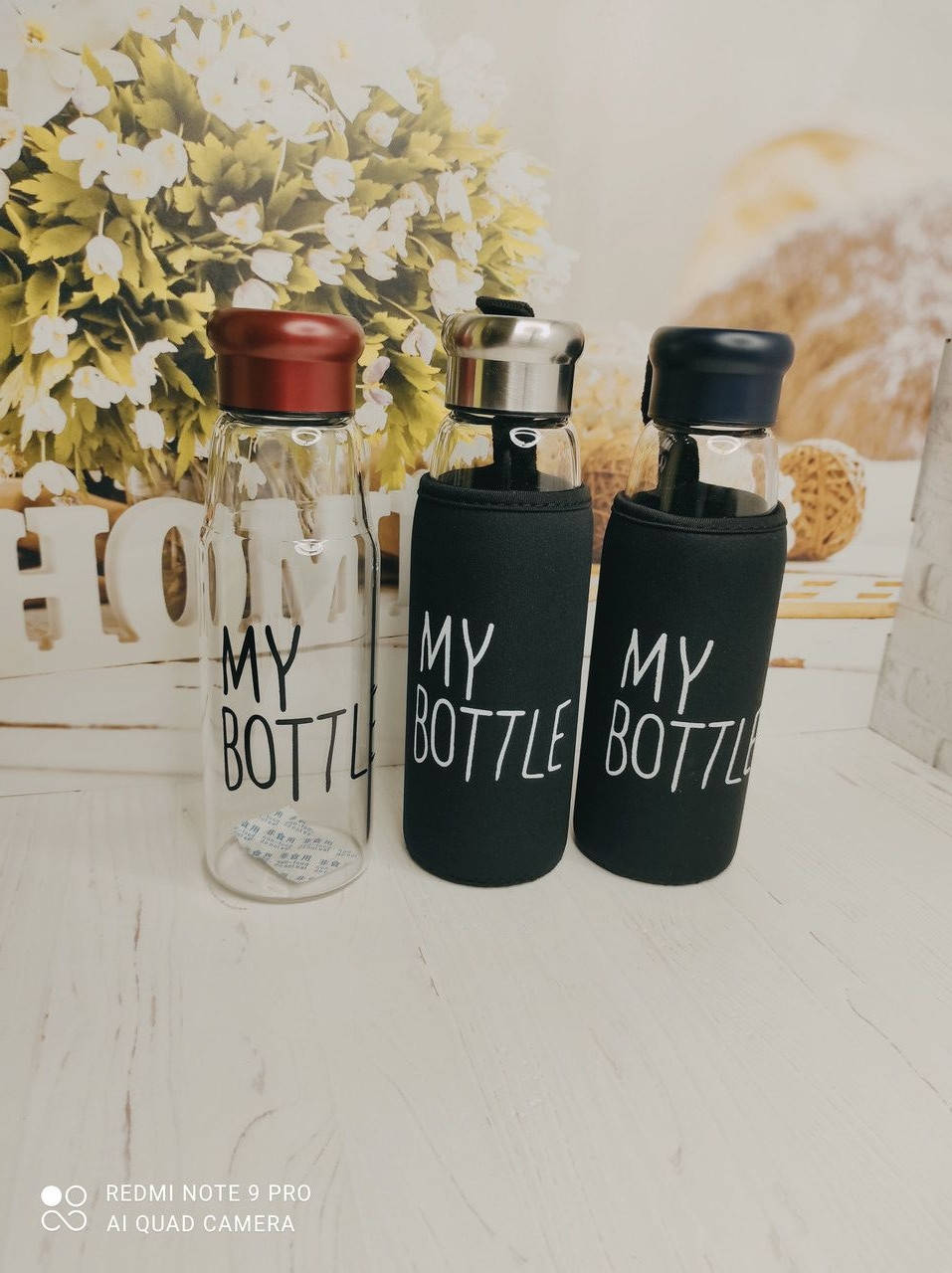 

Бутылка для воды "My Bottle"стеклянная 420мл