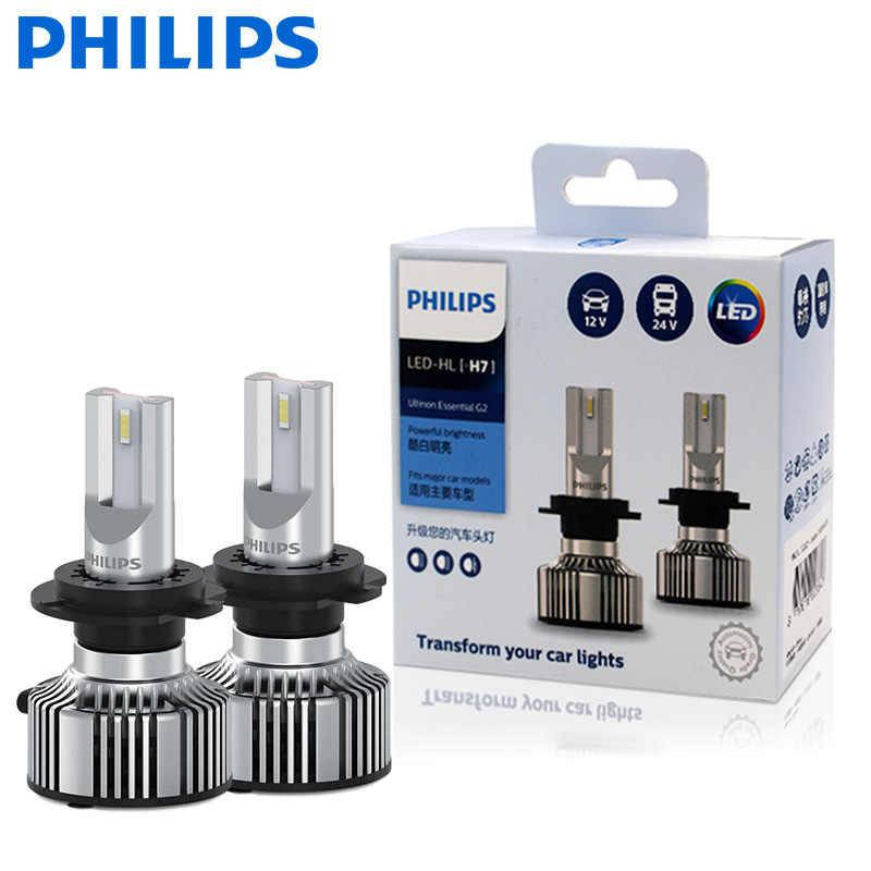 

Светодиодные лампы Philips Ultinon Essential LED цоколь H7 11972UE2X2