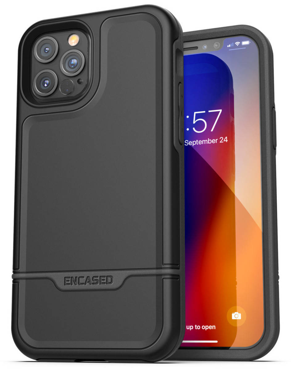 

Чехол Encased Rebel для iPhone 12 Pro Max Black (RB129BK), Черный