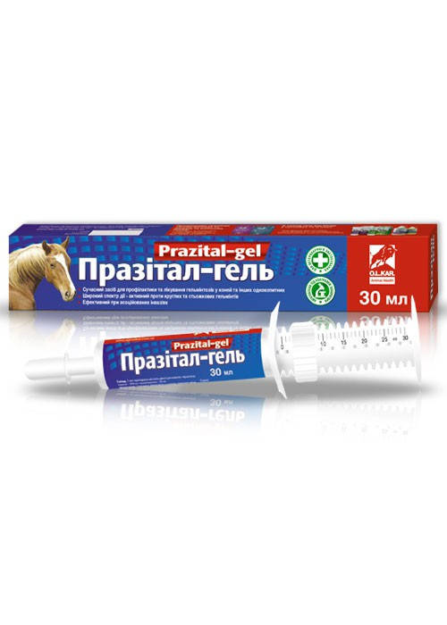 

Празитал гель 30 мл шприц с дозатором