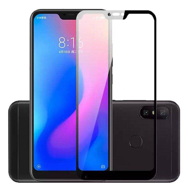 

Защитное стекло 2.5D на весь экран для Xiaomi MiA2 lite / Redmi 6 Pro цвет Черный