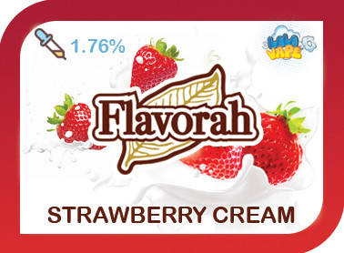 

Strawberry Cream ароматизатор Flavorah (Клубничный крем) 10мл