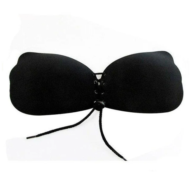 

Бюстгальтер-неведимка Fly Bra с эффектом Рush Up | Черный