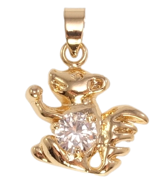 

Кулон Fallon Позолота 18К "Белка"