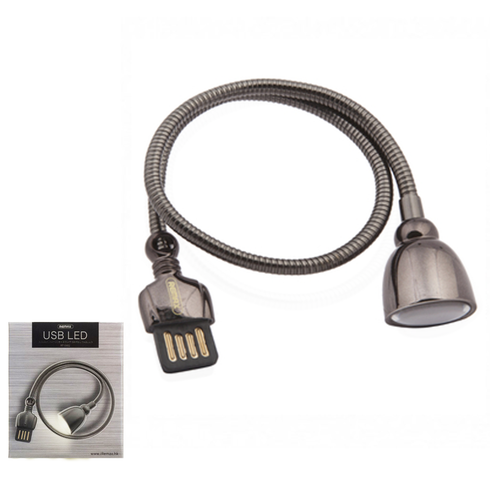 

Настольная LED лампа Remax Hose Lamp (RT-E602) Black, Черный