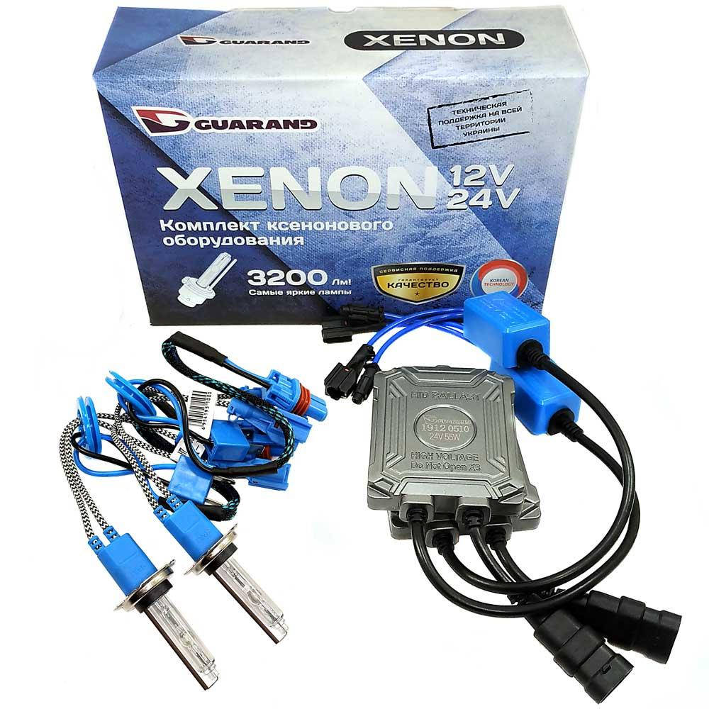 

Комплект ксенона Guarand LDP +60% 24V 55w 24v H7 5500k