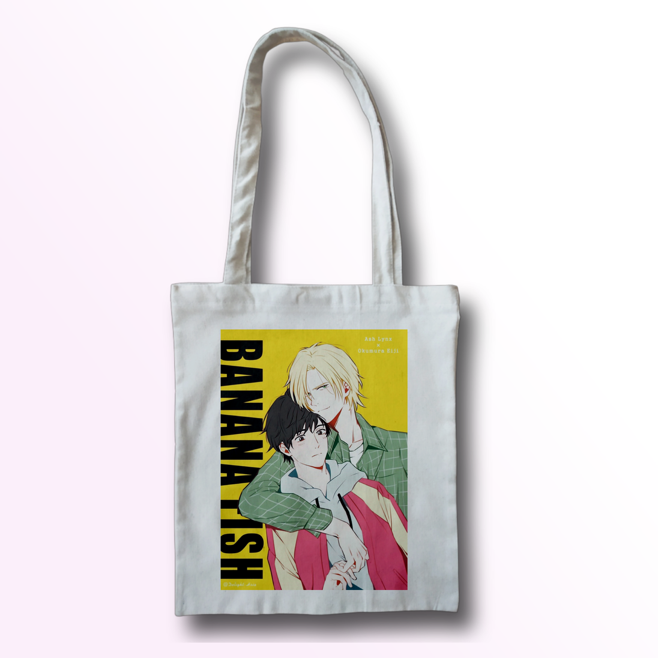 

Шопер белый Банановая рыба 01