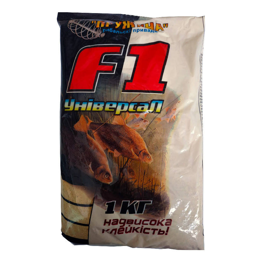 

Прикормка для рыб Fishdream "Ф1 Универсал", 1кг