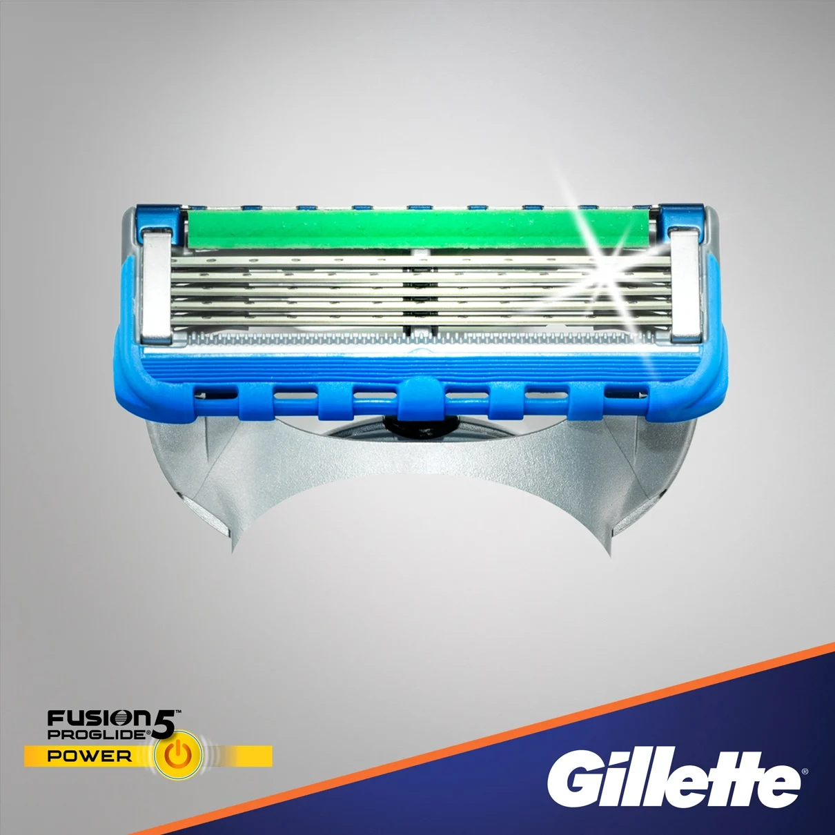 

Сменные кассеты для бритья Gillette Fusion ProGlide Power 1 шт без упаковки