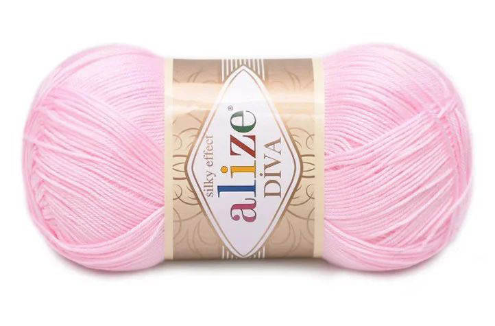 

Alize Diva, Бейби пинк №185, Розовый