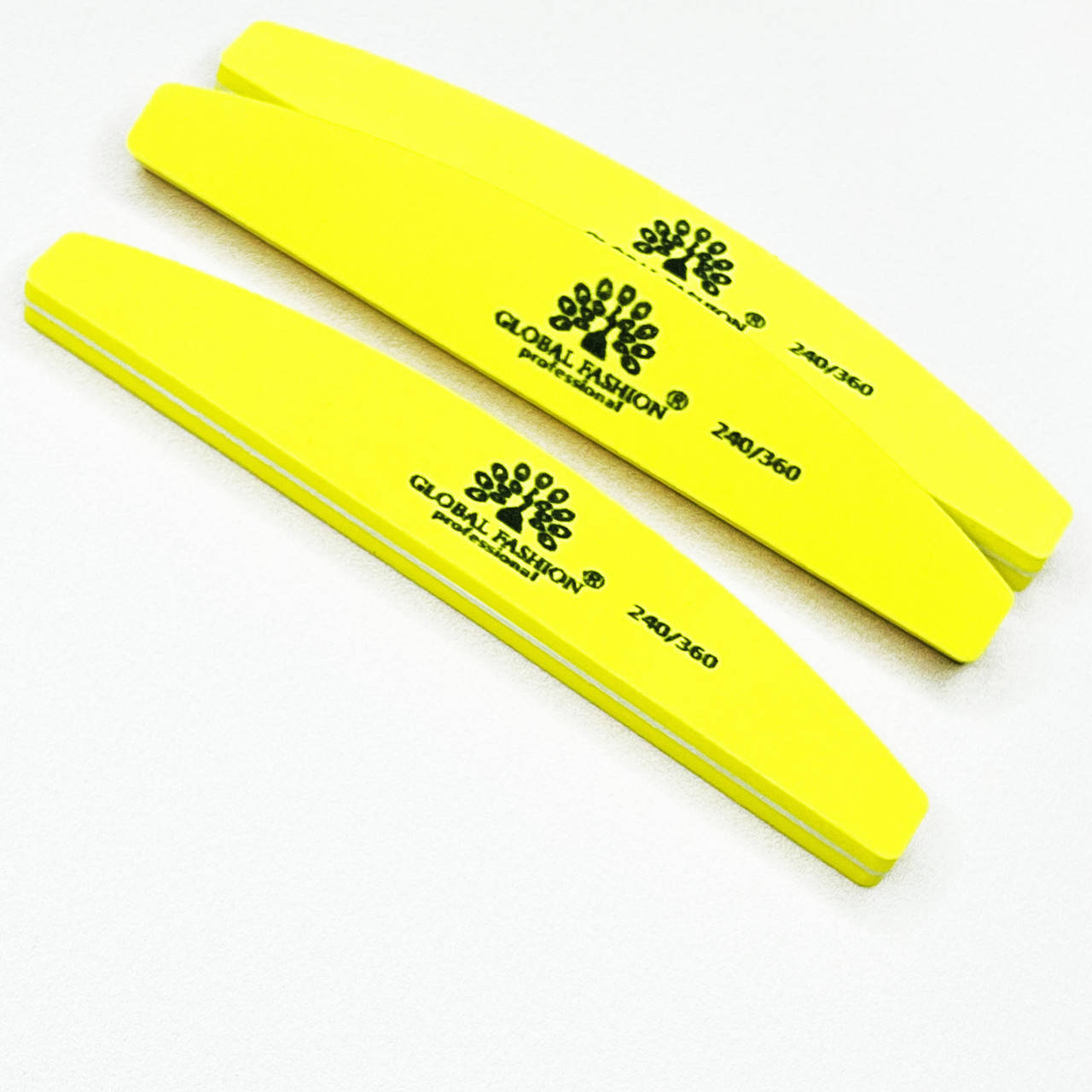 

Пилка баф для ногтей Global Fashion 240/360