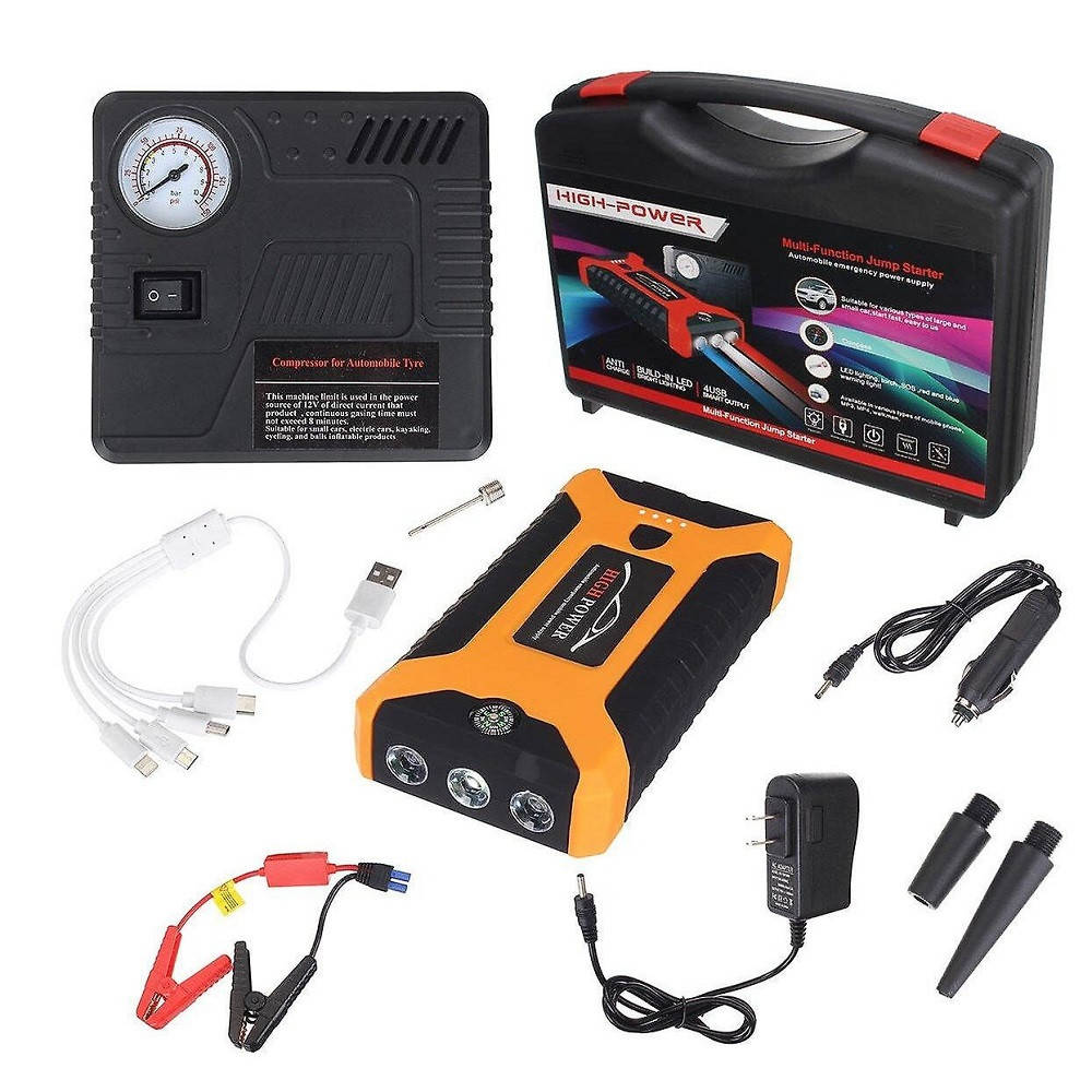 

Пускозарядное автомобильное устройство Jumpstarter 27JX 12В/2А 99800mAh + компрессор