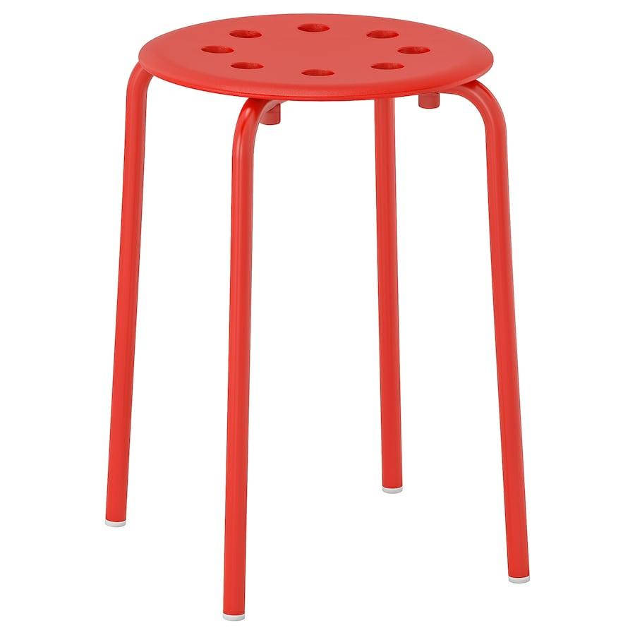 

Табурет IKEA MARIUS красный, 45 см 002.461.96