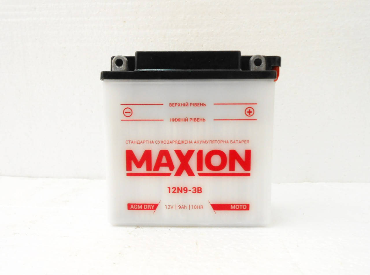 

Акумулятор МОТО 12V 9Ah (129N-3B)