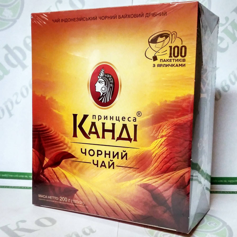 

Чай Принцесса Канди Пакетированный черн. 100*2г (6)