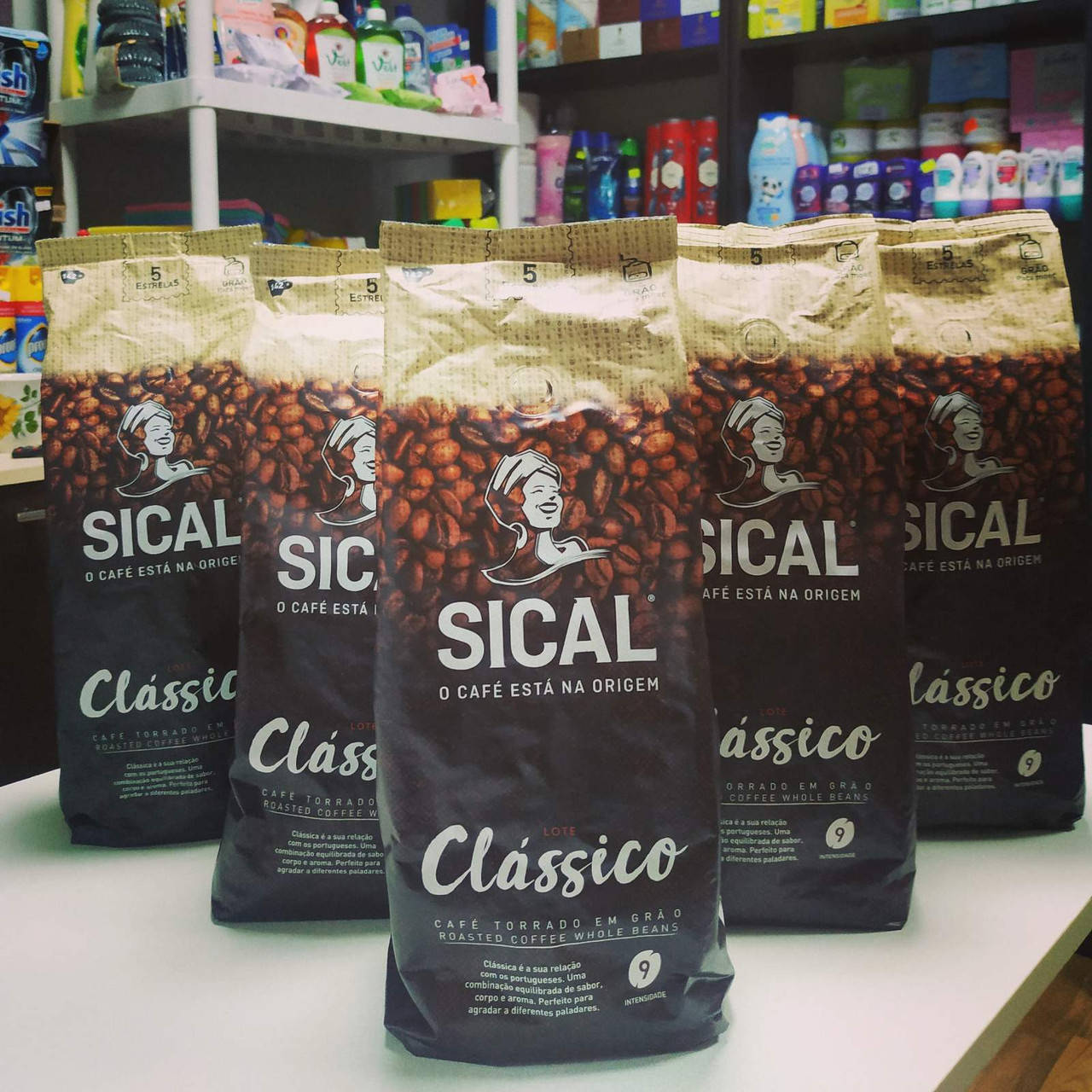

Кофе в зернах Sical 1000g. Португалия
