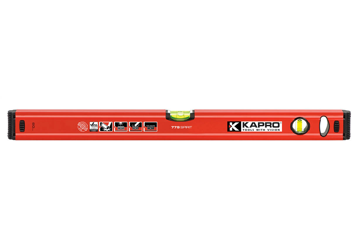 

Уровень строительный Kapro Spirit 1500 мм 779-40-1500