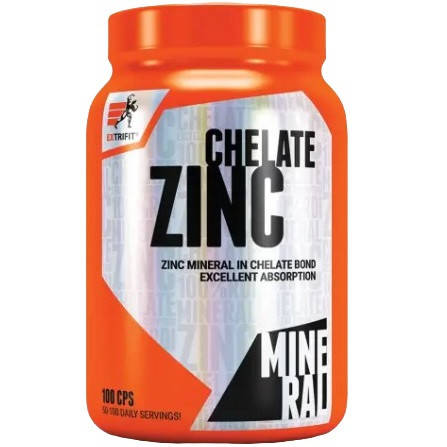 

Витамины и минералы Extrifit Zinc Chelate (100 капсул.)