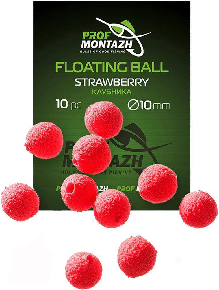 

Плавающая насадка Prof Montazh Клубника "Strawberry" 10 мм 10 шт. (18433)