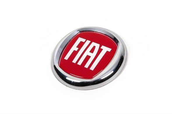 

Fiat передняя эмблема красная 95 мм