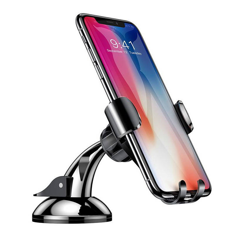 

Автодержатель Baseus Osculum Type Gravity Car Mount Black (SUYL-XP01), Черный