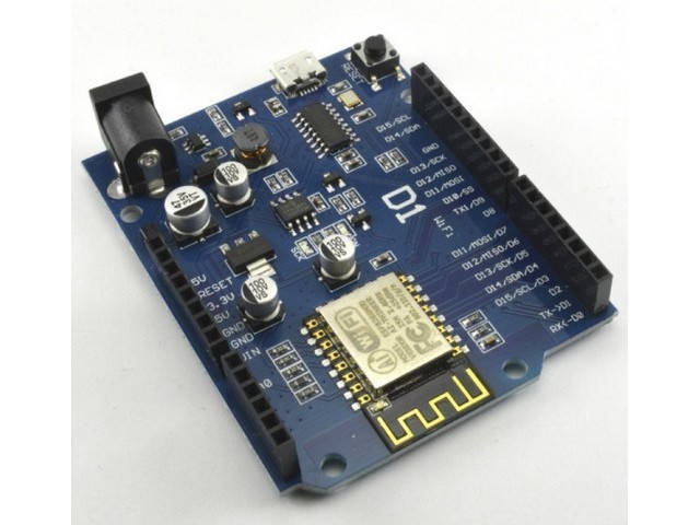 

Контроллер WeMos D1 на ESP8266