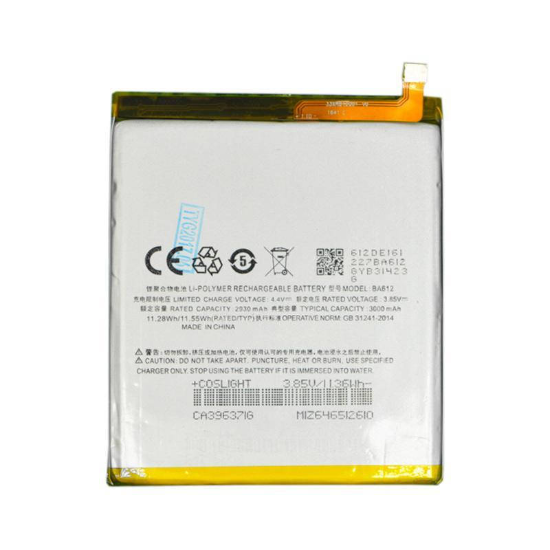 

Аккумуляторная батарея (аккумулятор) на Meizu BA612 (M5s)