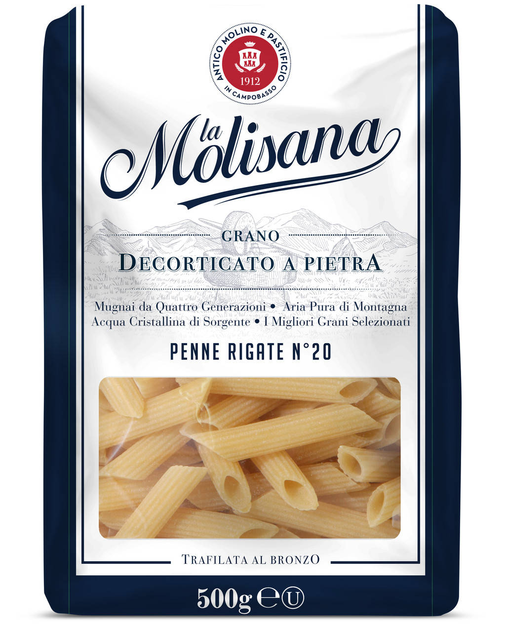 

Макарони LA MOLISANA Penne Rigate №20