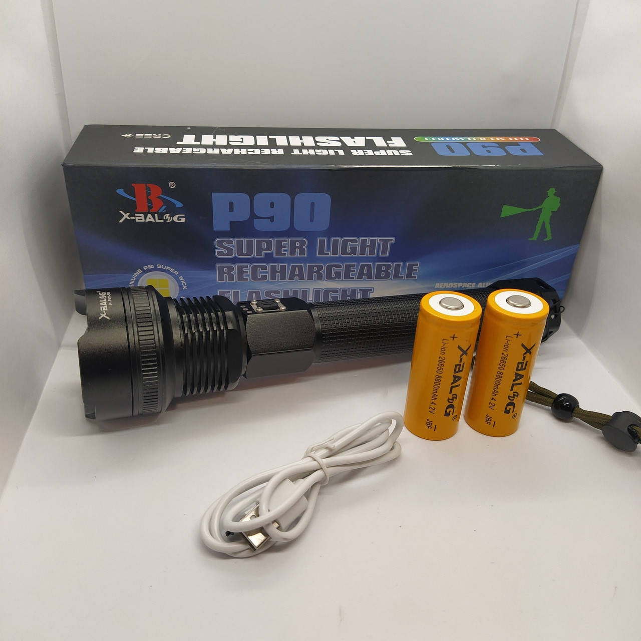 

Мощный ручной фонарь Police BL-516-P90