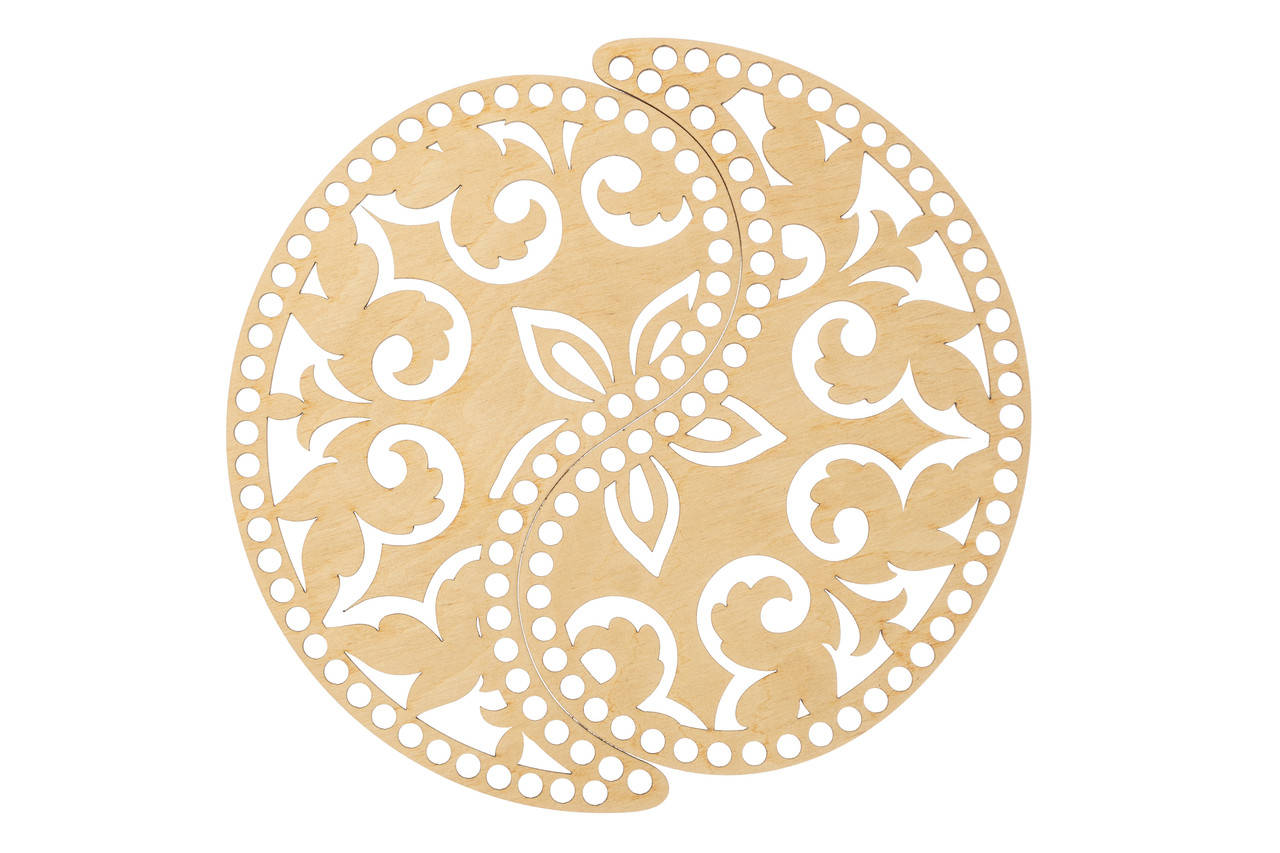 

Денце Ажурне Інь Янь 17,5х25 см (отвір Ø 8 мм)