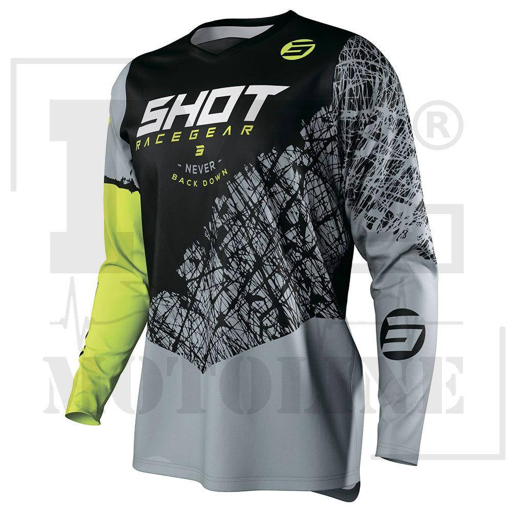 

Джерси SHOT DEVO STORM Yellow XL, Красный