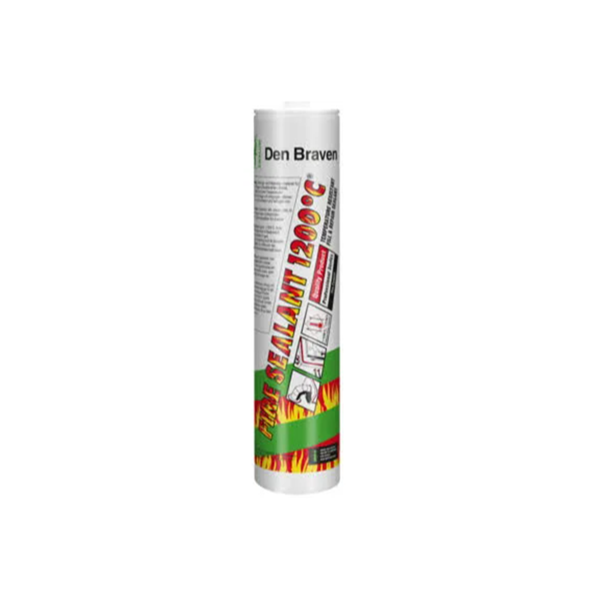 

Жаростойкий герметик Den Braven Fire Sealant черный 310мл